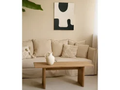 Cuadro decorativo sobre lienzo de algodón pintado artesanalmente con pintura al oleo sin marco de 100x150cm - VARO - DECOWOOD