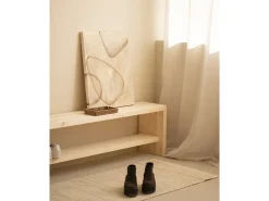 Cuadro decorativo sobre lienzo de algodón pintado artesanalmente con pintura al oleo sin marco de 60x80cm - FLORENS - DECOWOOD