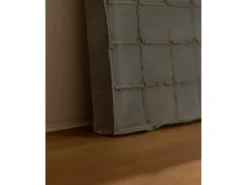 Cuadro decorativo sobre lienzo de algodón con marco de madera blanco pintado artesanalmente con pintura al oleo de 80x100cm - JAN - DECOWOOD
