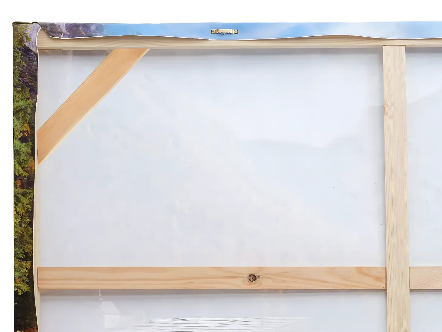 Cuadro mural MCW-H25 XL pintado a mano, 80x120cm