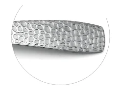 Cubertería Bongo de 24 piezas de Acero Inoxidable - Diseño Tensado y Martillado - Estuche Premium