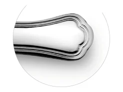 Cubertería de 24 piezas Contour Urfé en Acero Inoxidable Brillante - Estilo Vintage Encanto