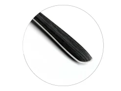 Cubertería de 24 piezas Eclat Nature Madera Negra - Estilo Escandinavo