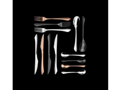 Cubertería de 16 piezas Instinct Noir Mat Amefa - Cubiertos de Acero Inoxidable
