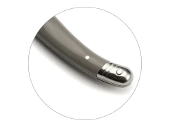 Cubertería Laguiole Tradition 24 piezas Taupe - Hoja microdentada de acero templado - Mango de polipropileno - Estuche incluido