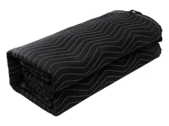 Cubierta SucceBuy Insonorizante 244 cm x 203 cm con Ojales Acústicos, Negro - Ideal para la Aislamiento Acústico de Estudios y Espacios Residenciales