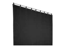 Cubierta SucceBuy Insonorizante 244 cm x 203 cm con Ojales Acústicos, Negro - Ideal para la Aislamiento Acústico de Estudios y Espacios Residenciales