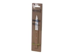 Cuchillo de oficina Parallèle N°126 de Acero Inoxidable con Mango de Haya Barnizado