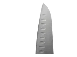 Cuchillo Santoku Secret de Gourmet Acero Inoxidable (31,5 cm)