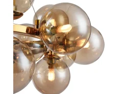 Dallas Lámpara Colgante de Techo Dorada, 25 Luz, G9