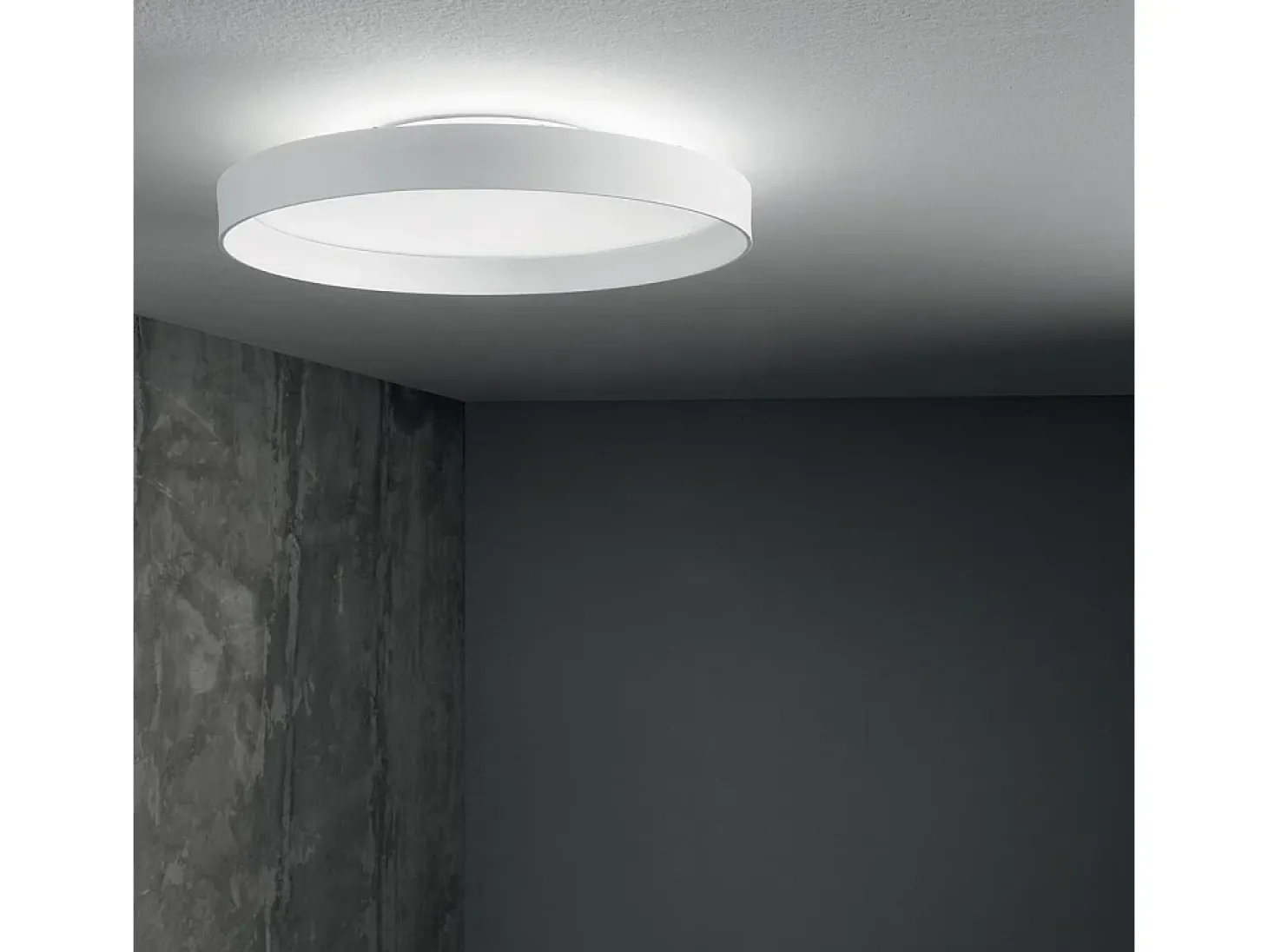 Decorativo Redondo Simple Empotrar Blanco, 23000K