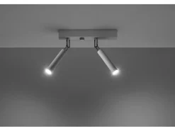 Doppio Faretto Incasso 2 Luci Bianco G9 Foco empotrable Twin 2 luces Blanco G9