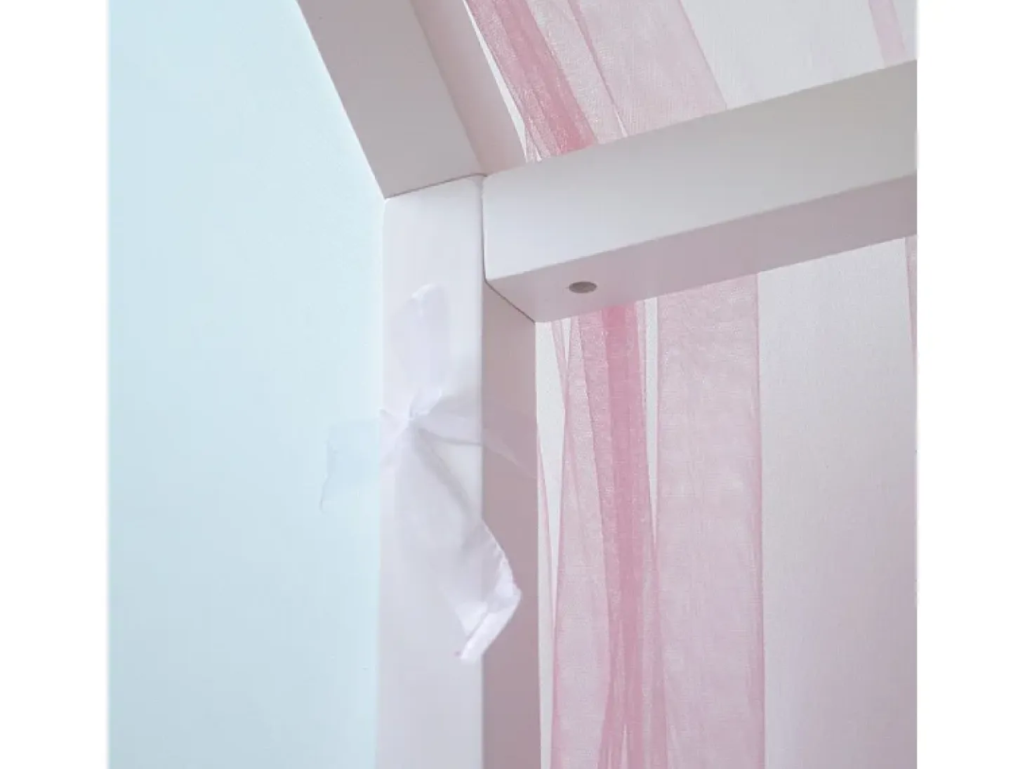Dosel para Swayer y Montessori tul rosa 200x167cm