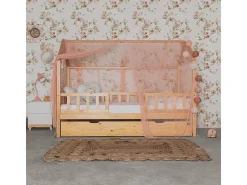 Dosel para Swayer y Montessori tul rosa viejo 200x167cm