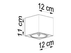 Downlight a plafone Square Incasso grigio chiaro GU10 Focos empotrables de superficie Cuadrados Empotrar Gris Claro GU10