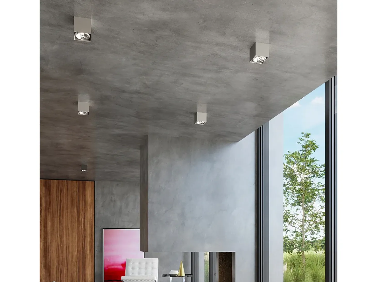 Downlight a plafone Square Incasso grigio chiaro GU10 Focos empotrables de superficie Cuadrados Empotrar Gris Claro GU10