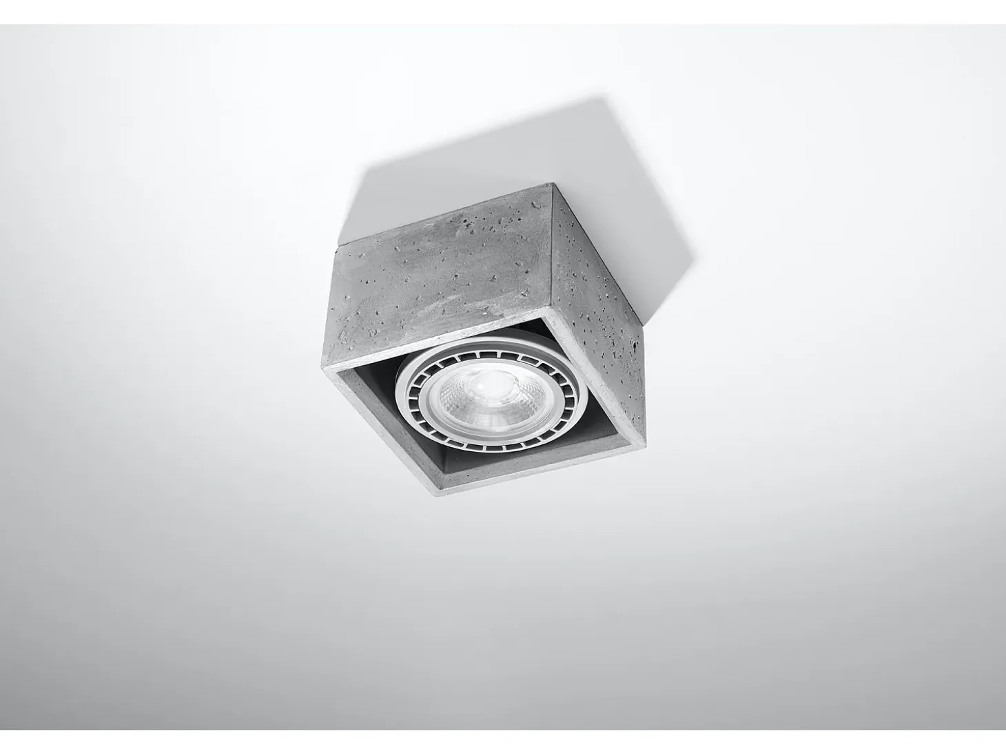 Downlight a plafone Square Incasso grigio chiaro GU10 Focos empotrables de superficie Cuadrados Empotrar Gris Claro GU10