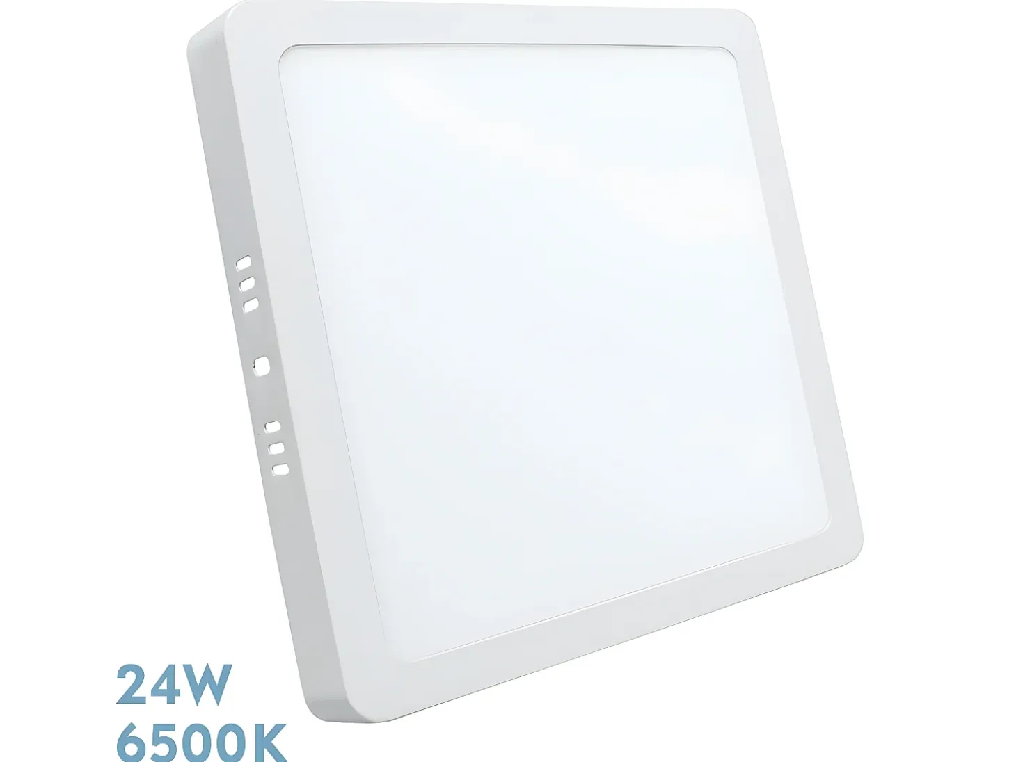 Downlight Blanco Cuadrado Selenita 24w 6500k