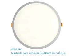 Downlight Con Corte Ajustable 5-21cm 20w Lejania De Empotrar