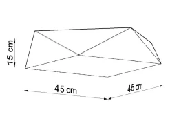 Downlight da superficie Flush Light Argento E27 Downlights de superficie Flush Light Plateado E27