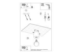 Downlight da superficie Flush Light in legno naturale E27 Focos empotrables de superficie Flush Light Madera natural E27