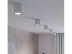 Downlight da superficie Incasso grigio chiaro GU10 Focos empotrables en superficie Gris claro GU10