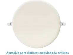 Downlight De Led Para Encrastar Modelo Migmatita En Blanco De