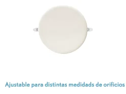Downlight Led Modelo Migmatita De Acabado Blanco