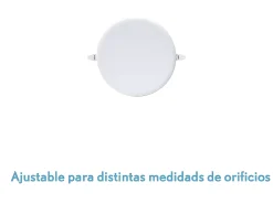 Downlight Led Smd De La Serie Migmatita Acabado Blanco