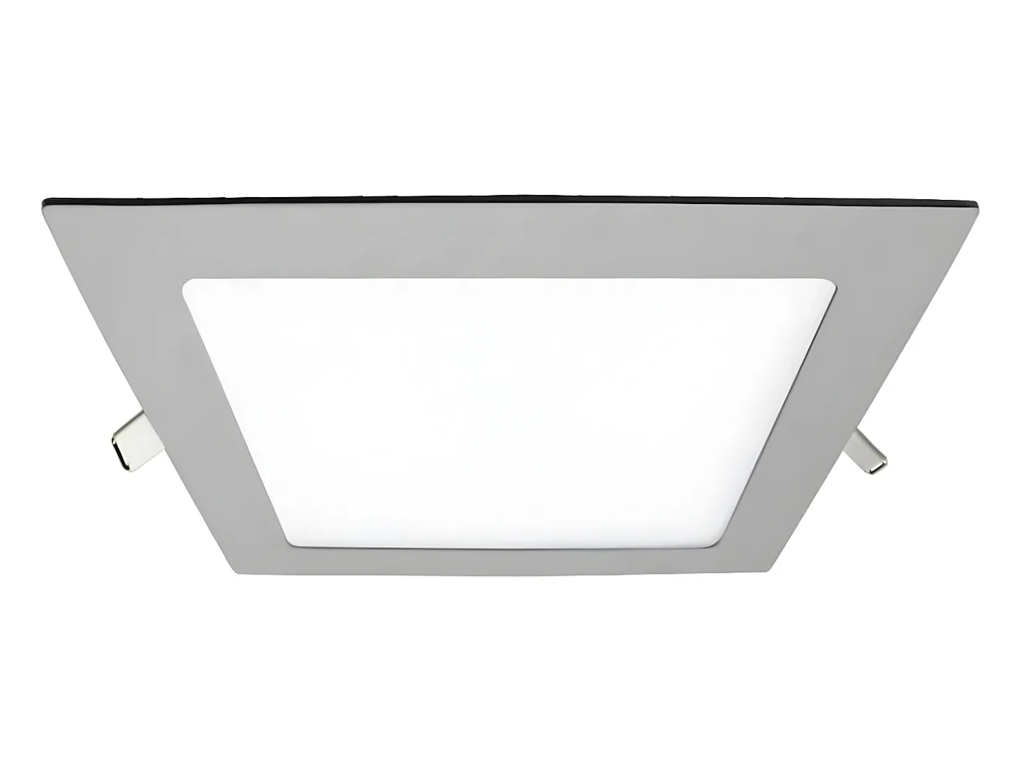 Downlight LED Ultraslim Empotrable Cuadrado 15W 1100lm 20.5x20.5cm 4000K Aluminio 7hSevenOn LED