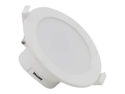 Downlight LED 10W Circular Baño IP44 Corte Ø 88 mm 2700K Blanco Cálido