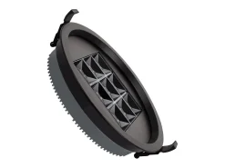 Downlight LED 30W Circular AERO UGR13 Corte Ø 205 mm Negro 4000K Blanco Neutro