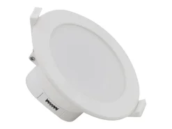 Downlight LED 15W Circular Baño IP44 Corte Ø 115 mm 2700K Blanco Cálido