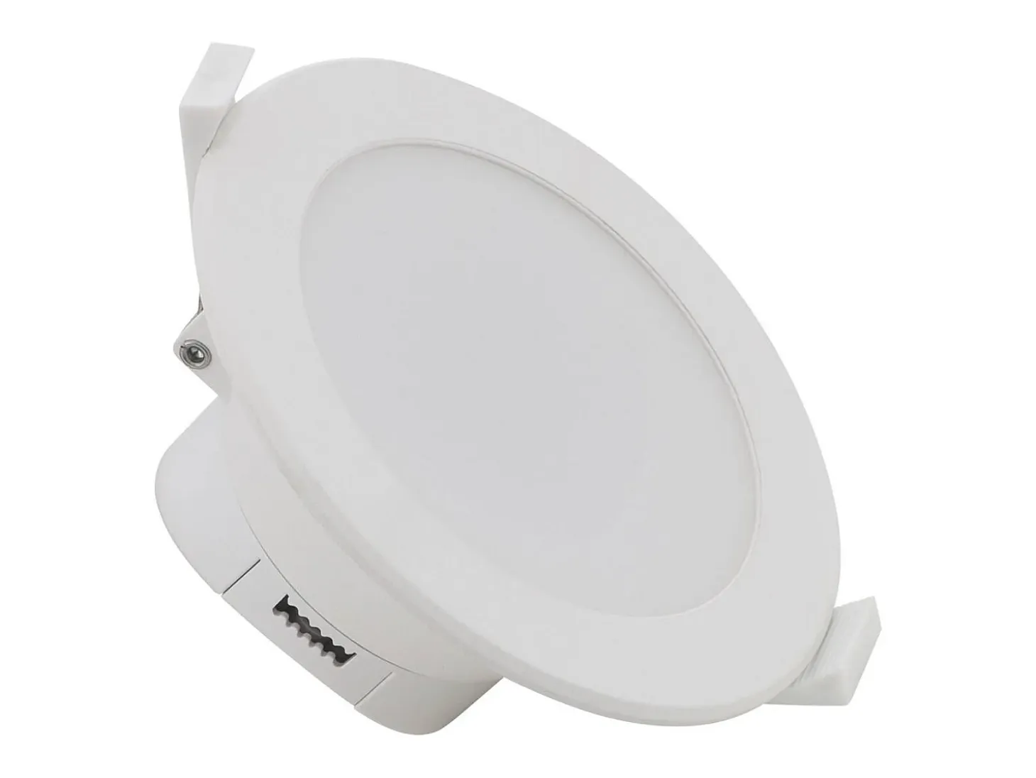Downlight LED 15W Circular Baño IP44 Corte Ø 115 mm 2700K Blanco Cálido