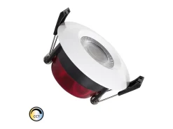 Downlight LED 8W Circular CCT Seleccionable Regulable Baño IP65 Corte Ø 70 mm Seleccionable (Cálido-Neutro-Frío)