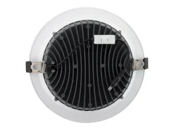 Downlight LED 40W Circular AERO 130 lm/W Microprismático CCT Seleccionable Corte Ø 200 mm 3000K - 4000K - 6000K Seleccionable (Cálido-Neutro-Frío)