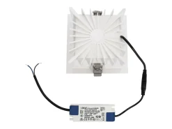 Downlight LED 30W Cuadrado Premium CRI90 Corte 145x145 mm Seleccionable (Cálido-Neutro-Frío)