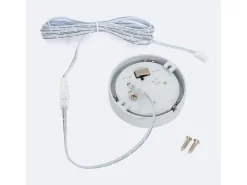 Downlight Plafón LED Bajo Mueble 3W 12V DC Circular Ø70 mm Seleccionable (Cálido-Neutro)
