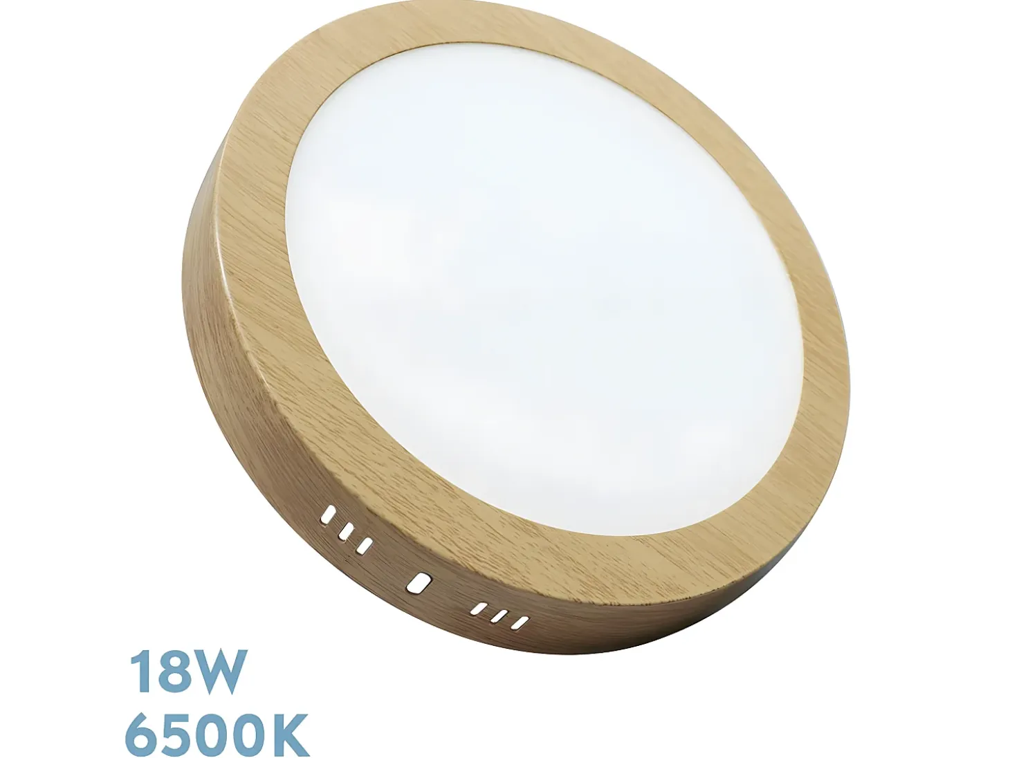Downlight Thulita Led 18w Redondo Haya 6500k