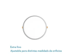 Downlight 8w Blanco Modelo Lejania Empotrable