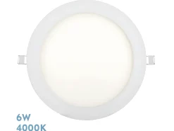 Downlight 6w Tanzanita Blanco Redondo 4000k 540lm