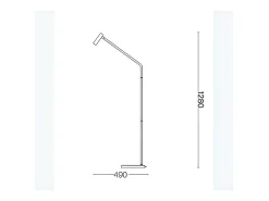 EASY PT, Lámpara de pie, Ideal Lux