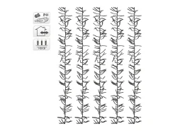 ECD Germany Luces navideñas 2016 LEDs 14,5m blanco cálido guirnalda luminosa impermeable interior/exterior IP44 iluminación para árbol de navidad