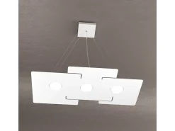 Echo Sospensione 3 Luci Bianco