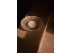El Bol Orgánico De Resina - Rosa Blanco - S