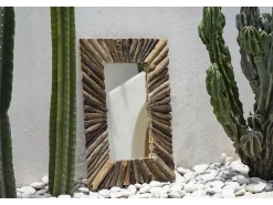 El Espejo Driftwood Framed - Natural - M