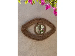 El Espejo Raffia Eye - Natural - M