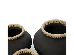 El Jarrón Styly - Negro Natural - L
