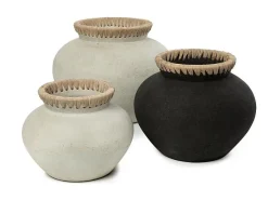El Jarrón Styly - Negro Natural - L