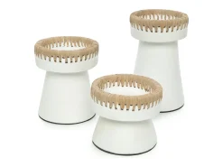El Portavelas Pretty - Blanco Natural - M